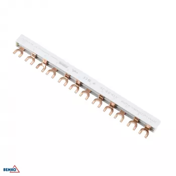 SCHELINGER A19-BB-3F 3-Φασική μπάρα διανομής Τύπου-U 10mm² 12 μονάδες
