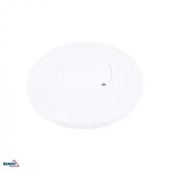 BEMKO Ανιχνευτής κίνησης μικροκυμάτων 800W 360° IP20 στρογγυλό λευκό
