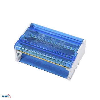SCHELINGER Μπλοκ διανομής 60 ακροδέκτες 4x15 (11x5,3mm + 2x7,5mm + 2x9,1mm)
