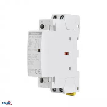 SCHELINGER SC101 αρθρωτός επαφέας 1P 25A 1NO+1NC 230V AC