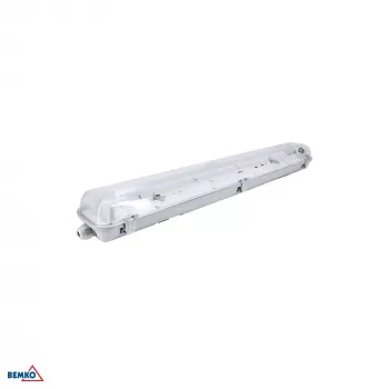 BEMKO EMPTY στεγανό φωτιστικό 60cm 2x18W IP65