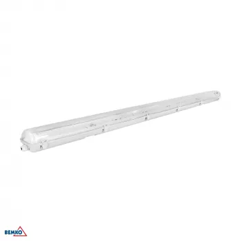 BEMKO στεγανό φωτιστικό EMPTY 150cm 2x58W IP65