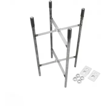 BEMKO Βάση Θεμελίωσης για Ιστό Φωτισμού 160×160 mm