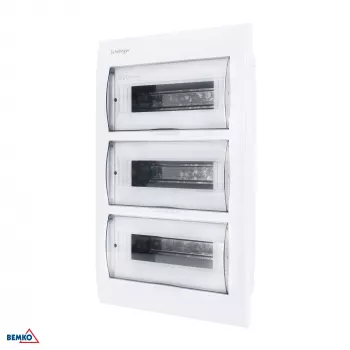 SCHELINGER A80-RDP-IP40-NPE-36P Χωνευτός Πίνακας Διανομής IP40 36N+36PE 3x12P
