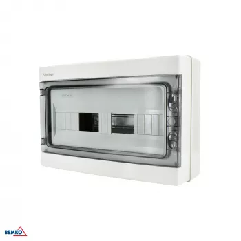 SCHELINGER A80-RHN-IP65-NPE-18P Επιτοίχιος Πίνακας Διανομής IP65 18N+18PE 1x18P Γκρι