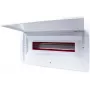 ADELID RM-PT-18P Χωνευτός Πίνακας Διανομής 18 Modules 2x9 Διάφανη Πόρτα Καπνού