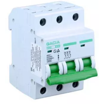 GACIA SB6L B 3P 50A 6kA Μικροαυτόματος διακόπτης MCB 3-πολικός χαρακτηριστική B 50A