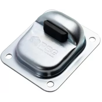 Βιδωτός τερματισμός πόρτας PSG 61.092.OG (120x100/H43) με λαστιχένιο αποσβεστήρα