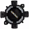 PAWBOL A.0035C Εξωτερικό στεγανό κουτί PG16, IP67 (5x4mm²), Μαύρο