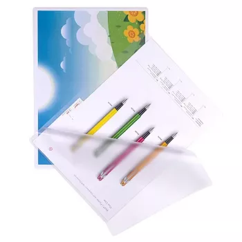 PBS CONNECT OFFICE PRODUCTS Μεμβράνη πλαστικοποίησης A4 2x100 Μικρόμετρα γυαλιστερή 100 Φύλλα διαφανή