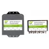 AXING SUMATOR DIGISAT QUAD+TV DQTC-104 Multiswitch 8 δορυφορικές είσοδοι 1 επίγεια είσοδος 4 έξοδοι συνδρομητών