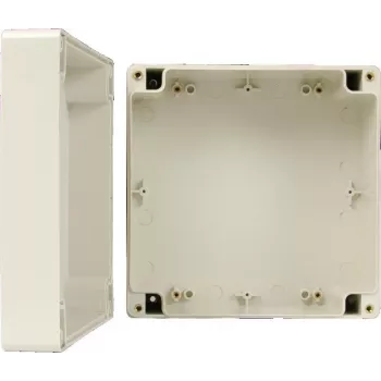 PULSAR AWP161609 Καθολικό κουτί ABS, IP65, IK07, 160x160x90mm, Ανοιχτό γκρι (RAL 7035)