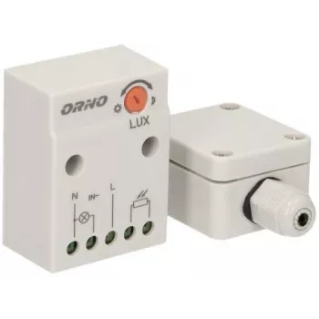 ORNO OR-CR-232 Αισθητήρας λυκόφωτος με ερμητικό εξωτερικό αισθητήρα σε κουτί διακλάδωσης