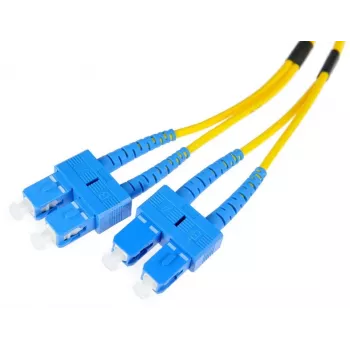 OPTIX Μονότροπο Duplex SC/UPC σε SC/UPC Καλώδιο patch οπτικών ινών 2m