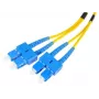OPTIX Μονότροπο Duplex SC/UPC σε SC/UPC Καλώδιο patch οπτικών ινών 2m