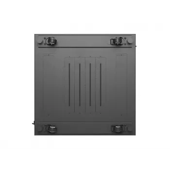 Lanberg Βάση 19 ιντσών 18U 600x600 Μαύρο ντουλάπι rack δαπέδου με διάτρητη πόρτα (Flat Pack)