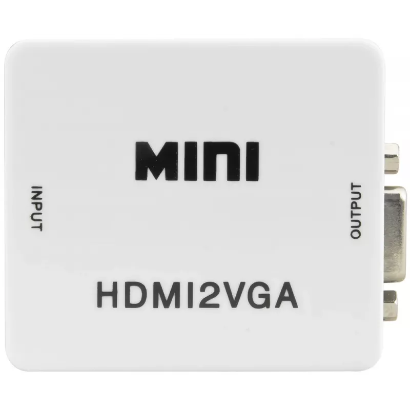 PULSAR Μετατροπέας HDMI σε VGA με ήχο - Μαύρο