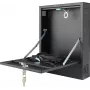 Pulsar AWO528 Θήκη DVR, Χάλυβας, Μαύρο, Επιτοίχια τοποθέτηση