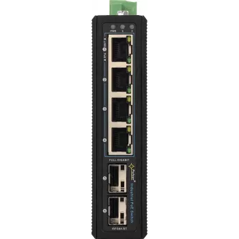 PULSAR ISFG64-BT βιομηχανικός switch (4x PoE, 2x SFP)