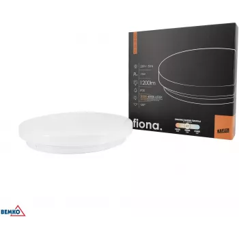 KAFLER FIONA LED φωτιστικό οροφής 12W 3000/4000/6500K 1200lm IP20 λευκό