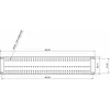 ATTE ADD-RACK2U1 αντάπτορας τοποθέτησης σε rack 2U 19 ιντσών με απλές οπές τοποθέτησης, μαύρο