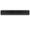 ATTE ADD-RACK2U1 αντάπτορας τοποθέτησης σε rack 2U 19 ιντσών με απλές οπές τοποθέτησης, μαύρο