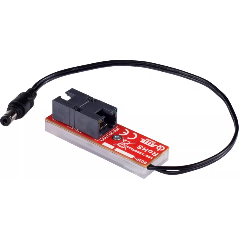 ATTE SDIP-12-124 παθητικός PoE injector 12V 24W Gigabit DIN-Schiene