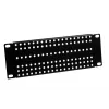 ATTE ADD-RACK10-2U1 adapter στήριξης rack 10 ιντσών 2U με ευθείες οπές, μαύρο
