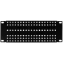 ATTE ADD-RACK10-2U1 adapter στήριξης rack 10 ιντσών 2U με ευθείες οπές, μαύρο