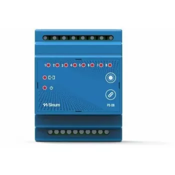 Ασύρματο ρελέ ράγας DIN PS-08 μπλε Tech Sterowniki