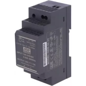 Tech Sterowniki ZS-24/30 τροφοδοτικό ράγας DIN 24V DC 30W μαύρο