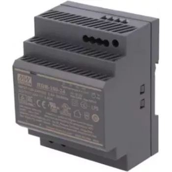 TECH STEROWNIKI ενσύρματο τροφοδοτικό 24V DC 100W σε ράγα DIN