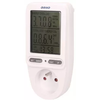 ORNO OR-WAT-435 βατόμετρο μετρητής ενέργειας με οθόνη