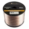 Libox Καλώδιο Ηχείων 2x2,50 mm² LB0009-50 Καλώδιο Ήχου 50 m Διαφανές