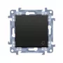 KONTAKT SIMON 10 Module Μαύρο Ματ Κουδούνι Αυτοσφιγκτήρας 10AX 250V