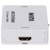 DELTA Μετατροπέας AV σε HDMI Μαύρο