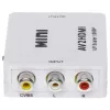 DELTA Μετατροπέας AV σε HDMI Μαύρο