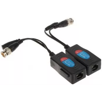 DELTA TR-1RJ Video Balun Σετ Πομποδέκτη (DC) Kit