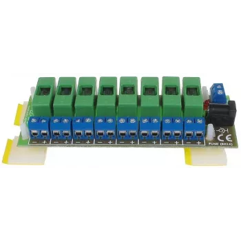DELTA LZ-8/E Μονάδα διανομής ρεύματος, 8 έξοδοι, 10-30V DC, 8A, Ακροδέκτης βίδας