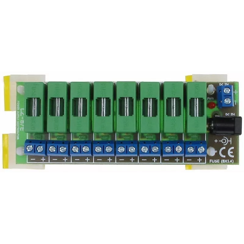 DELTA LZ-8/E Μονάδα διανομής ρεύματος, 8 έξοδοι, 10-30V DC, 8A, Ακροδέκτης βίδας