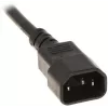 DELTA PD-8/R-IEC Πολύπριζο 8 πριζών προστασίας από υπέρταση 230V 10A Μαύρο