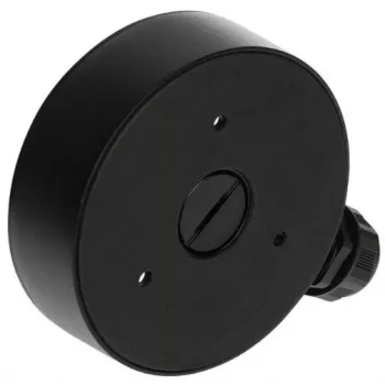 DELTA STG-1280ZJ-DM8(SCHWARZ) Κουτί σύνδεσης για κάμερες dome, Μαύρο, Κράμα αλουμινίου