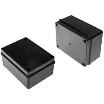 Ερμητικό κουτί διακλάδωσης 150x110x70mm IP65 χωρίς αλογόνα μαύρο PAWBOL S-B316C