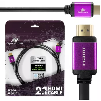 SPACETRONIK Καλώδιο HDMI 2.1 8K 1,5m SH-SPR015