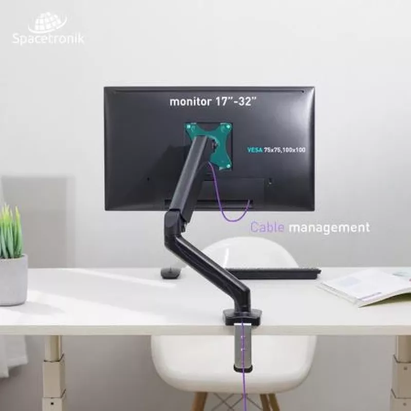 Spacetronik SPA-G110 Βάση γραφείου για οθόνη 17-32 ίντσες