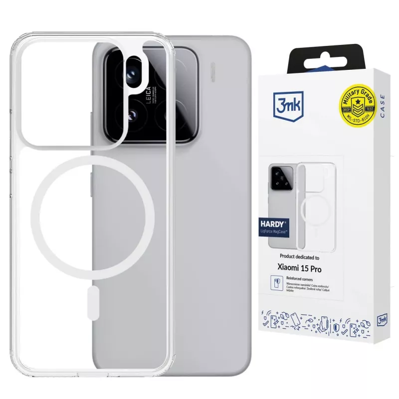 3MK PROTECTION Xiaomi 15 Pro - 3mk Hardy LiqForce MagCase Θήκη πλάτης Μαύρη