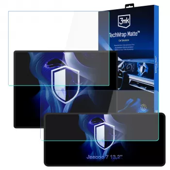 3MK PROTECTION Jaecoo 7 13.2 ίντσες 2024- 3mk TechWrap Matte Σετ Προστασίας Οθόνης 2in1 (Κεντρική Οθόνη + Πίνακας Οργάνων)