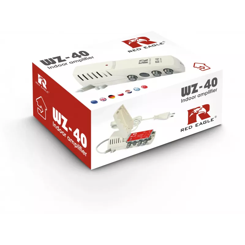 DVB-T/T2 Ενισχυτής Κεραίας WZ-40 RED EAGLE