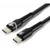 EVERACTIVE USB-C σε USB-C Καλώδιο CBB-1PDRS 100cm 48V 5A 240W RGB LED