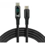 Καλώδιο USB-C σε USB-C 100cm 100W PD LCD Display everActive CBB-1PD5L